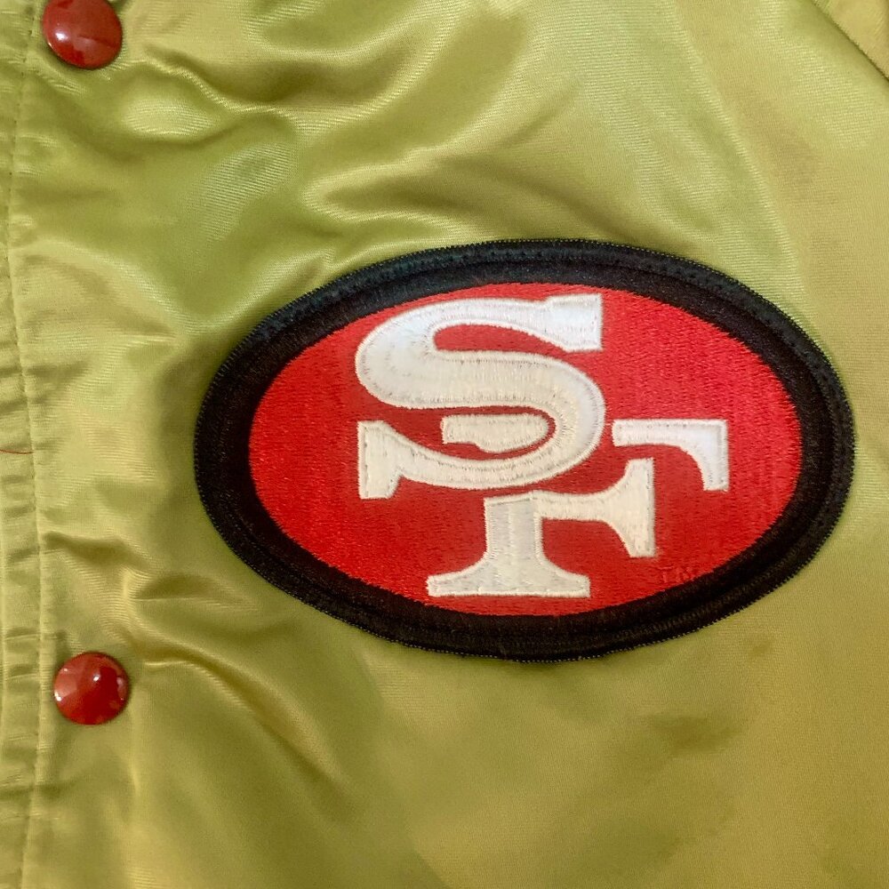 VTG 90s 49ers SF Chalkline jacket - Picture 3 of 5